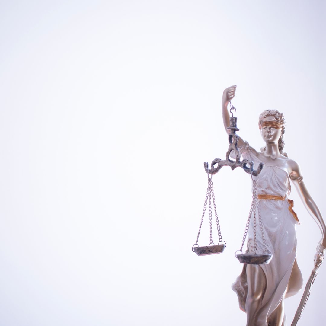 Lady Justice Holding the scales of Justice